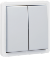 INTERUPTEUR 2 ALLUMAGES SEMI HERMETIQUE NIKO