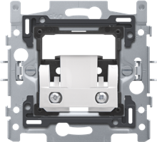 SOCLE CACHE TROU AVEC PASSAGE CABLE NIKO 170-00600