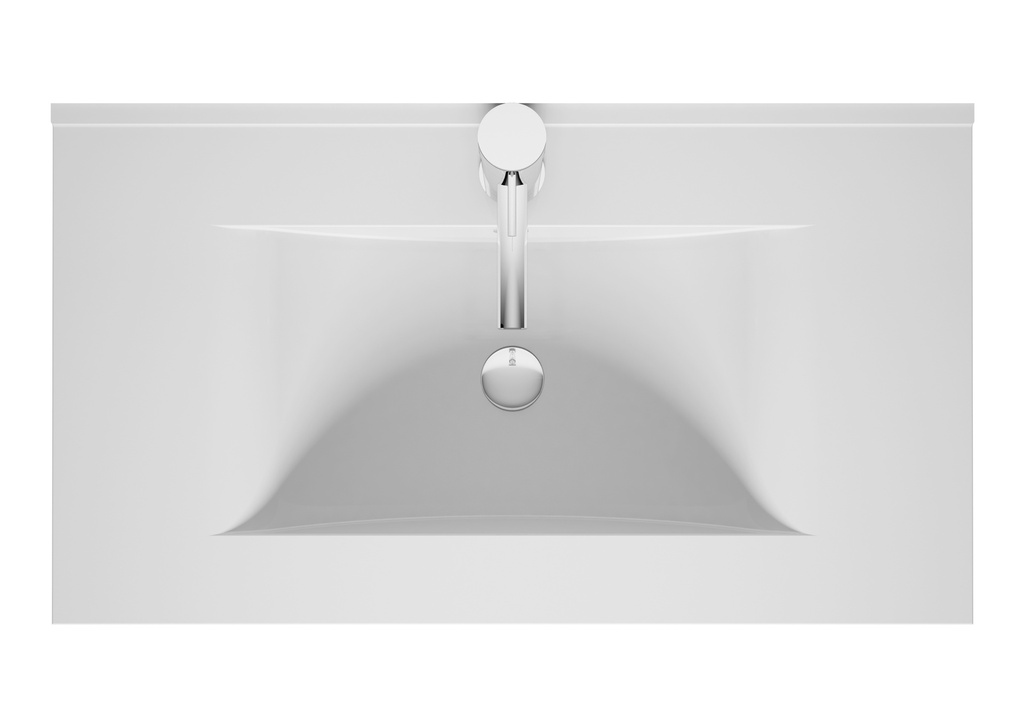 VASQUE CERAMIQUE WAVE NEW ICE 80CM BLANC