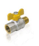 VANNE GAZ PAPILLON MF 1/2