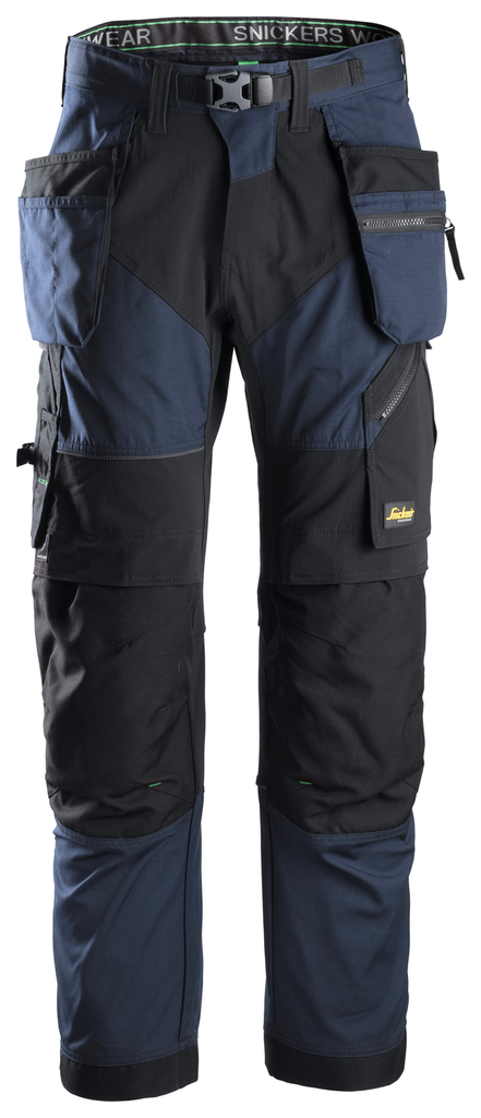 PANTALON SNICKERS AVEC POCHE FLOTTANTE STEEL NAVY/BLACK TAILLE 046