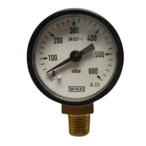 MANOMETRE GAZ 0-600 mbar