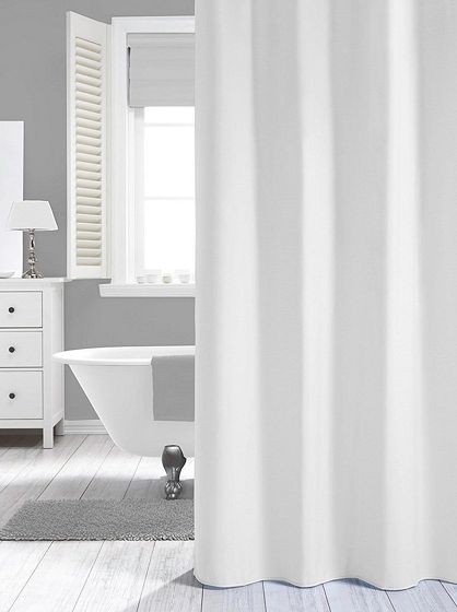 RIDEAU DOUCHE 240*200 BLANC