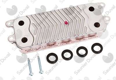 ECHANGEUR A PLAQUE POUR CHAUDIERE BULEX THEMACONDENS F25/30A ET F25/30B 0020097179