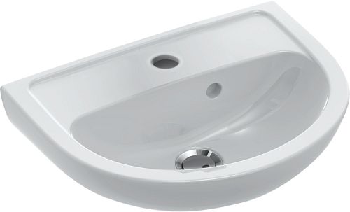 LAVE-MAINS PORCELAINE SAVAL BLANC 45*34