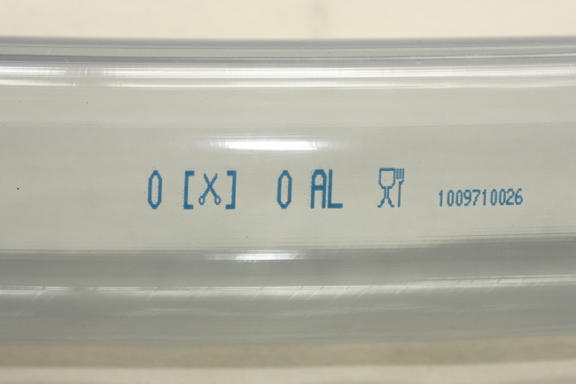 FLEXIBLE PVC TRANSPARENT NON RENFORCE 14mm X 19mm