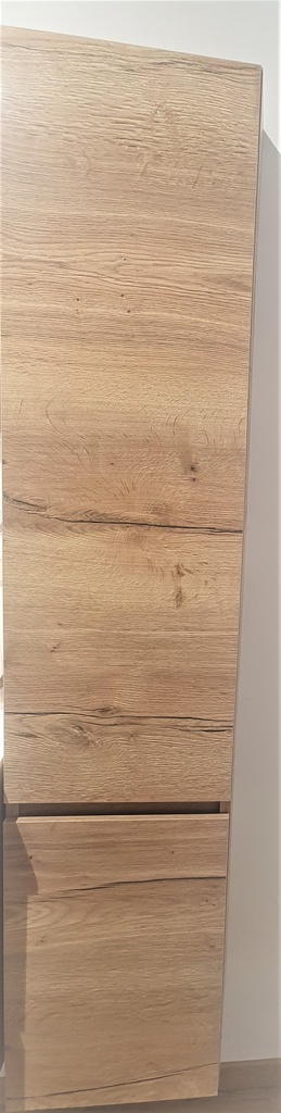 COLONNE SQUARE GAUCHE 2 PORTES HAUTEUR 168cm X 35cm CHENE HALIFAX K59