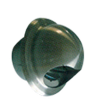 GRILLE MURALE EXTERIEUR INOX BROSSE 125