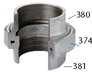 RACCORD UNION FF 1/2 GALVA