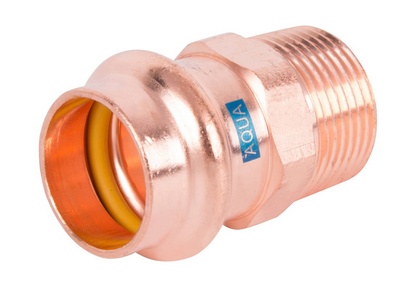 RACCORD A SERTIR V-PRESS AQUAGAS 8/4M X 54mm