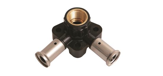 CULASSE ALPEX DOUBLE A SERTIR HENCO PVDF 20mm X 1/2F X 20mm