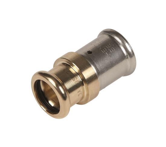 RACCORD DE TRANSITION CUIVRE/ALPEX A SERTIR HENCO 15mm X 16mm