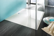 TUB DE DOUCHE HUPPE EASYSTEP 110 X 100 BLANC