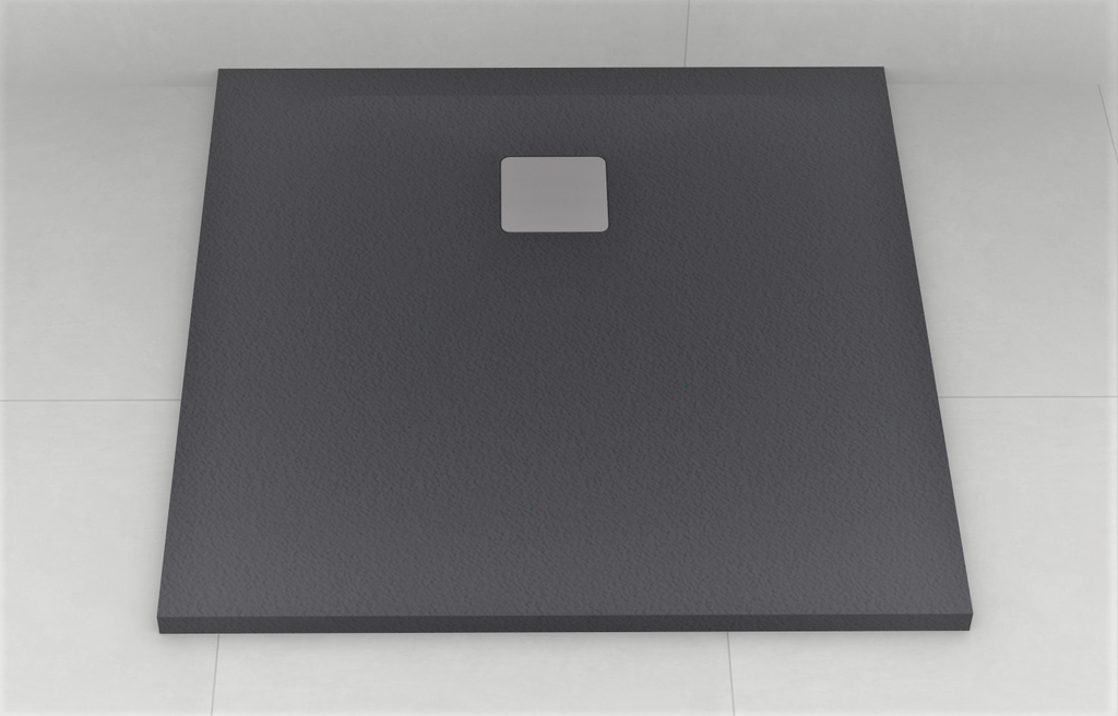 TUB DE DOUCHE ANTI DERAPANT IDEAL STANDARD ULTRA FLAT S 120 X 120 JET BLACK