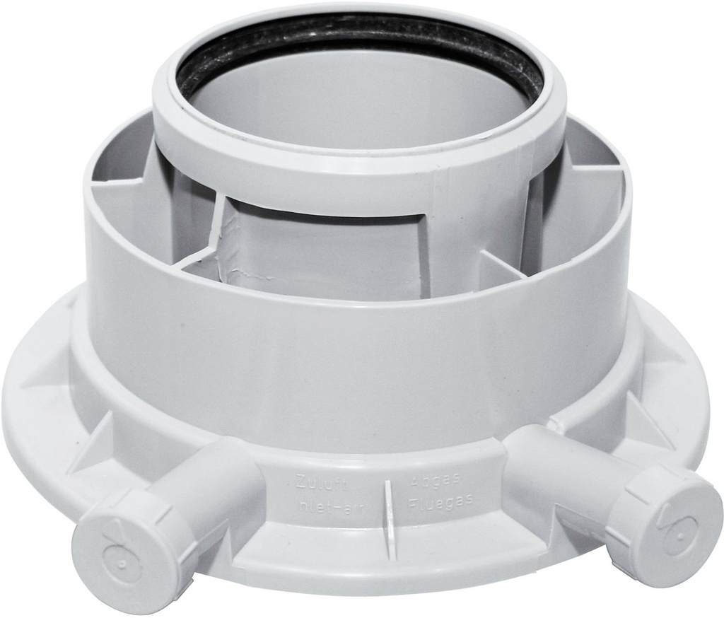 ADAPTATEUR 80/125 POUR CHAUDIERE VAILLANT ECOTEC EXCLUSIV ET ECOCOMPACT