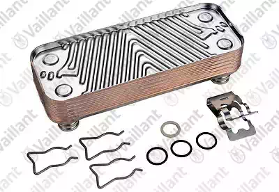 ECHANGEUR A PLAQUE VAILLANT 12 PLAQUES 065131