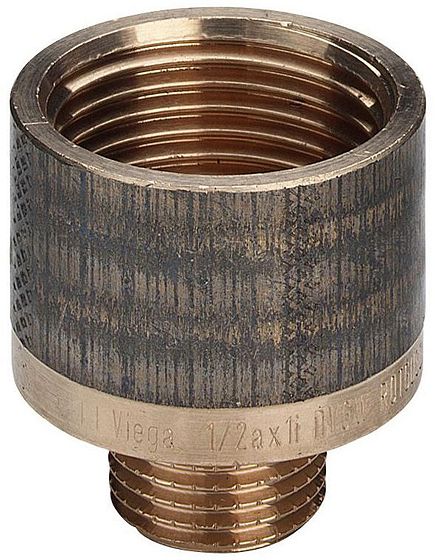 MANCHON REDUIT 1/2F - 3/8M LAITON VIEGA