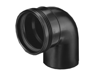 COUDE A JOINT PP WAVIN 88.5° MF 90mm