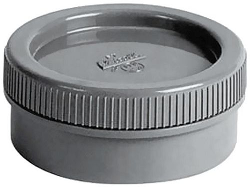 BOUCHON DE VISITE PVC A COLLER M 75MM