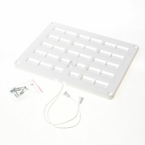 GRILLE A FERMETURE 200X250MM BLANC