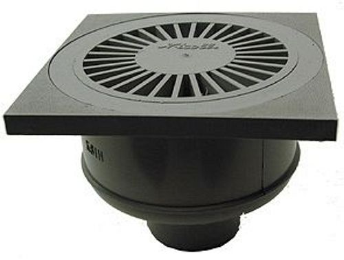 SIPHON COUR EMBOUT 150X150MM GR-FO