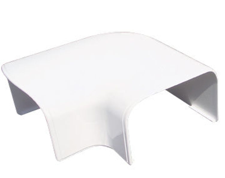 COUDE PLAT PANASONIC T75 BLANC (5 PIECES) 11106008