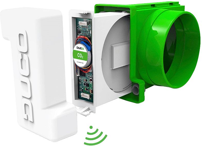 CLAPET DE REGLAGE DUCO IAV SENSORLESS 160mm