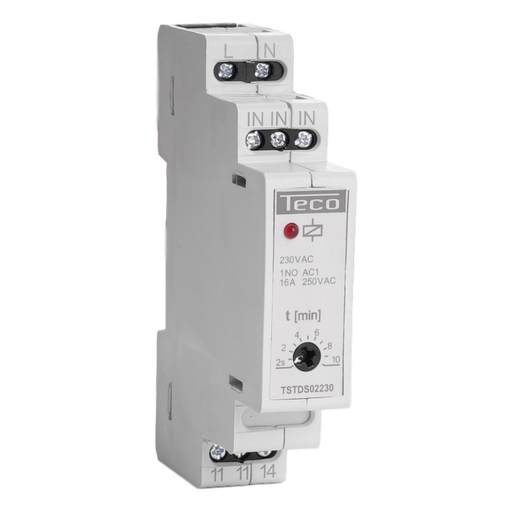 [TSTDS02230] MINUTERIE D'ESCALIER TECO 2S A 10MIN 16A 1XNO
