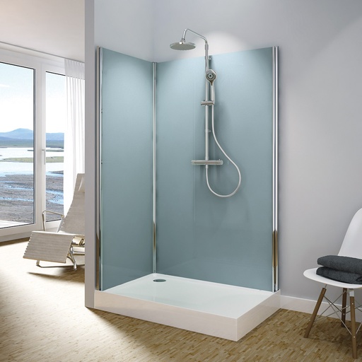 [DKA4120905004] CABINE DE DOUCHE MODULR VERSION 4 SANS PORTE 120X90