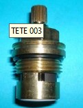 [TRNC1/2] TETE DE ROBINET NUE CERAMIQUE 1/2 TOUR