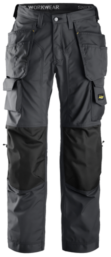[32235804048] PANTALON SNICKERS STEEL GREY/BLACK 3223 TAILLE 048