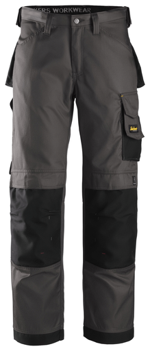 [33127404046] PANTALON SNICKERS GRIS/NOIR 3312 TAILLE 046