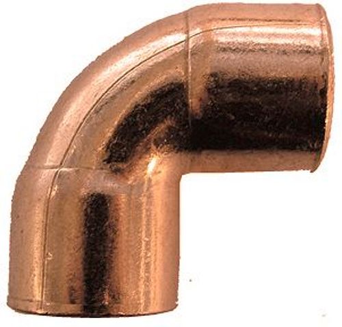 [9022CU] COUDE CUIVRE A SOUDER FF 90° 22mm