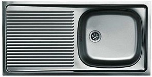 [EES84] EVIER INOX A ENCASTRE SIMPLE 860*435