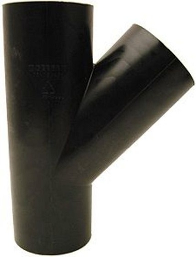 [TG4575] TE GEBERIT PE 45° 75mm
