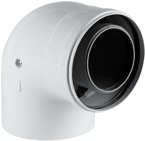 [REM7620206] COUDE VENTOUSE PP/ALU 90° 80/125