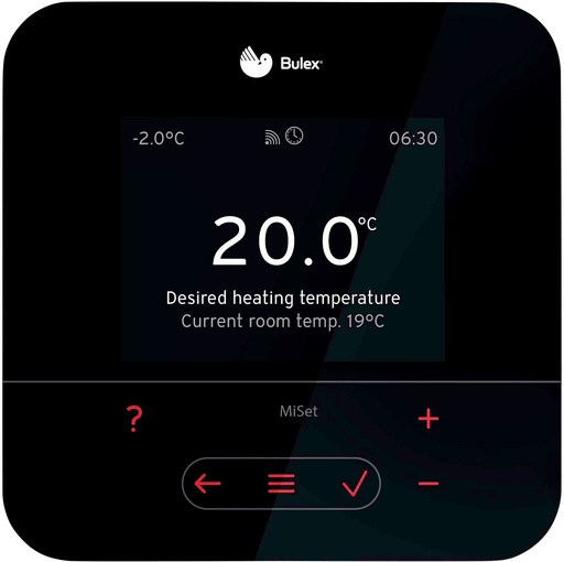 [0020261003] THERMOSTAT D'AMBIANCE BULEX MODULANT EBUS MISET SANS FIL 0020261003