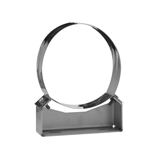 [X029130] BRIDE MURALE NORMALE INOX DOUBLE PAROI 130mm