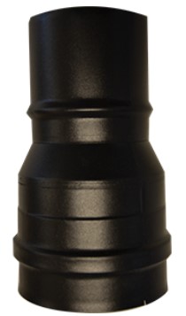 [REDN080MA100F] REDUCTION INOX SIMPLE PAROI NOIR 80M A 100F