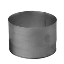 [FU14180] TAMPON SANS PURGE INOX SIMPLE PAROI 180