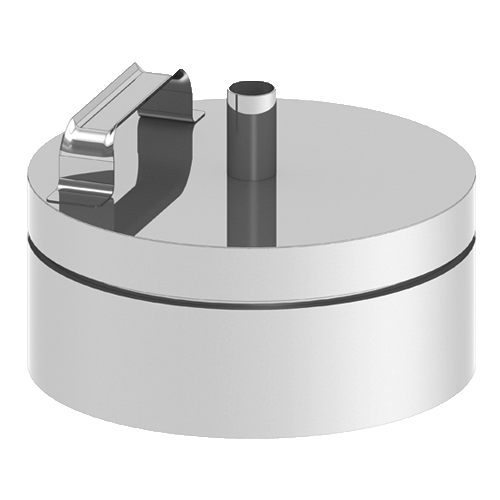 [X012180] TAMPON DE PURGE INOX DOUBLE PAROI 180mm