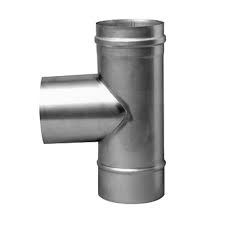 [FU12180] TE INOX SIMPLE PAROI 180