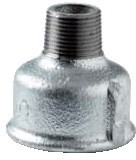 [2465/44/4G] MANCHON REDUIT 5/4F - 4/4M GALVA