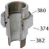 [3416/4G] RACCORD UNION MF 6/4 GALVA