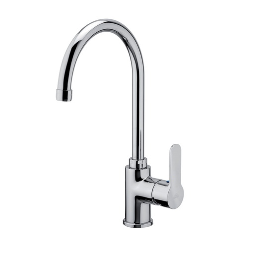 [BLU180] MITIGEUR EVIER PAFFONI BLU BEC HAUT CHROME