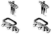 [40000093] SET DE FIXATIONS POUR JEU DE PIEDS