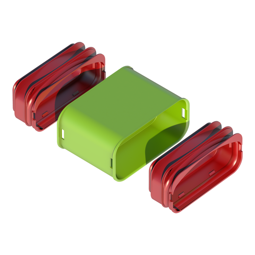 [0188575] MANCHON POUR CONDUIT PLAT UBBINK 60 X 130mm