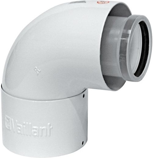 [303210] COUDE VENTOUSE PP/ALU VAILLANT 90° 80/125