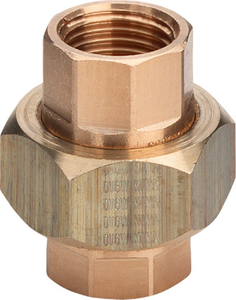 [3404/4L] RACCORD UNION FF 4/4 LAITON VIEGA