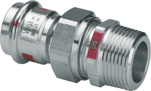 [RUAS8/4M54] RACCORD UNION A SERTIR PRESTABO 8/4M X 54mm